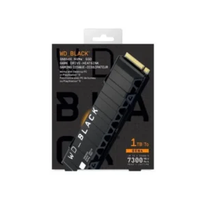حافظه SSD WD_BLACK SN850X دارای هیت سینک 1 و 2 ترابایت