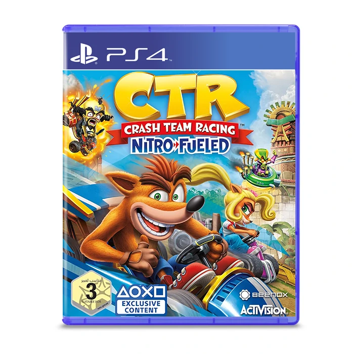 دیسک بازی Crash Team Racing Nitro: Fueled برای PS4 دیسک بازی Crash Team Racing Nitro: Fueled برای PS4