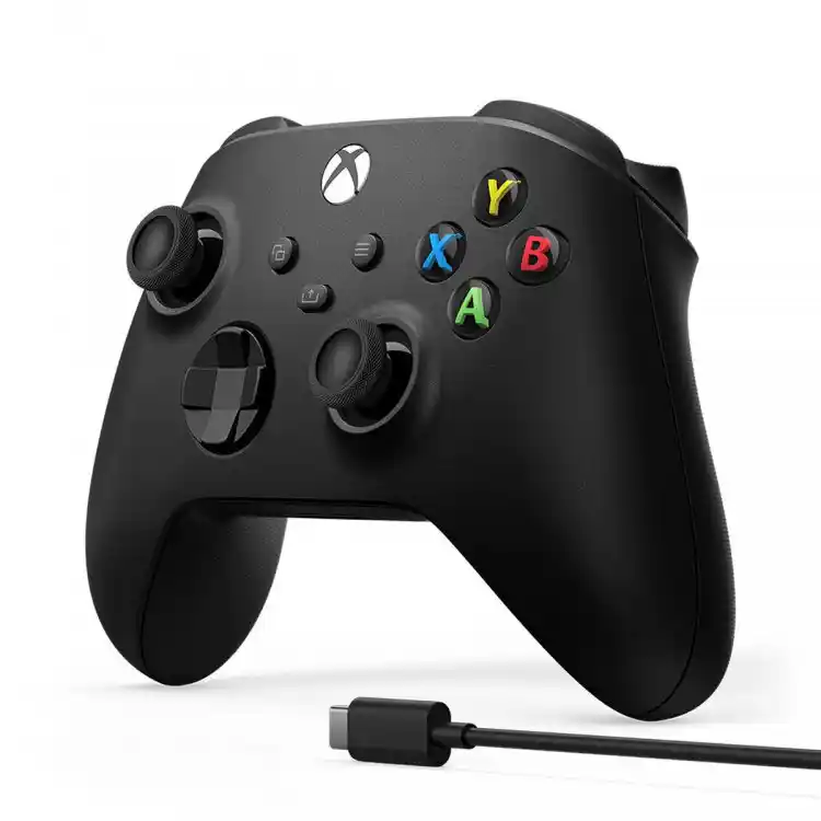 Xbox controller with USB C cable New series Carbon Black color 2