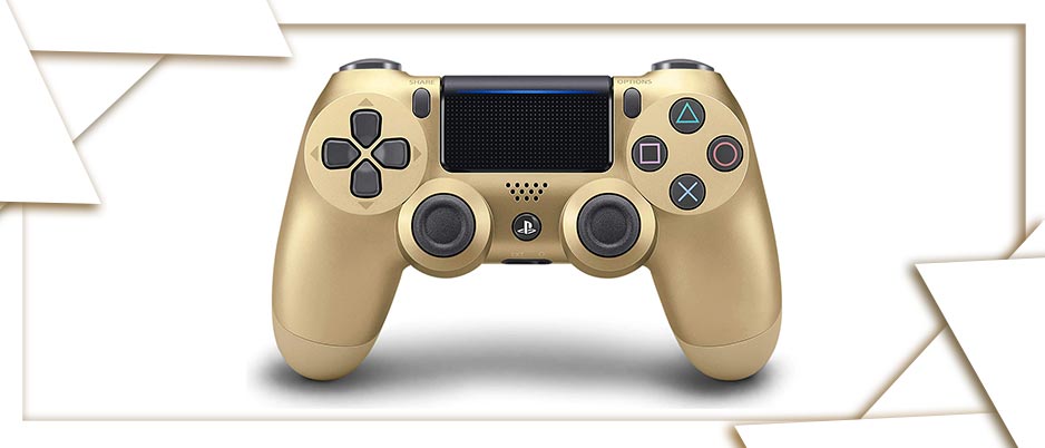 خرید دسته PS4 طلایی