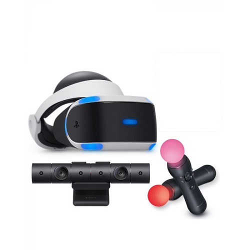 ps vr headset with camera and move controllers