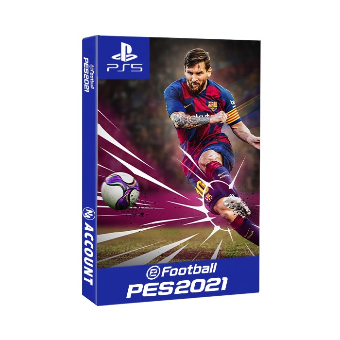 اکانت قانونی بازی eFootball PES 2021 برای PS5