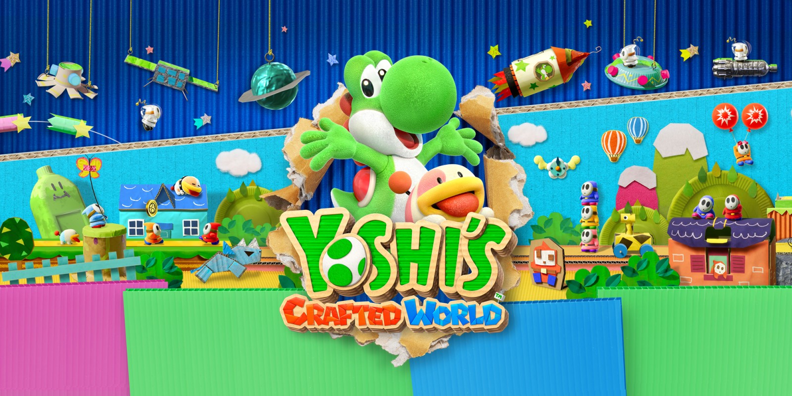 خرید بازی Yoshi's Crafted World برای نینتندو سوییچ