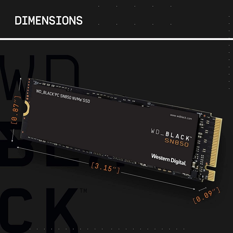 خرید هارد WD_BLACK SN850 برای PS5