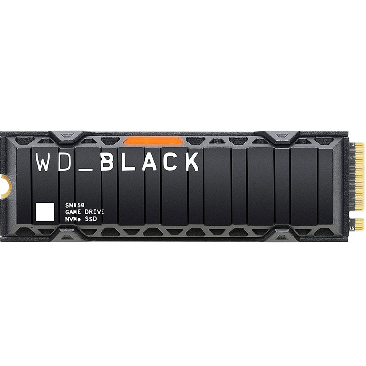 حافظه اس اس دی WD_BLACK SN850 دارای هیت سینک- ظرفیت 500 گیگابایت