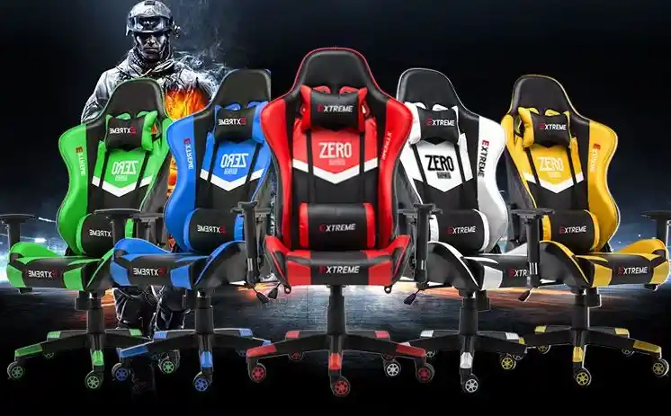 خرید صندلی گیمینگ Extreme سری Zero – رنگ آبی