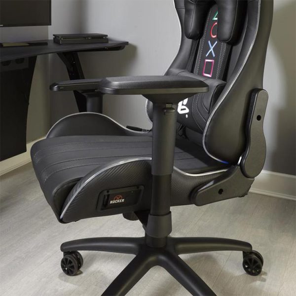 official playstation amarok x rocker gaming chair with led lighting 03