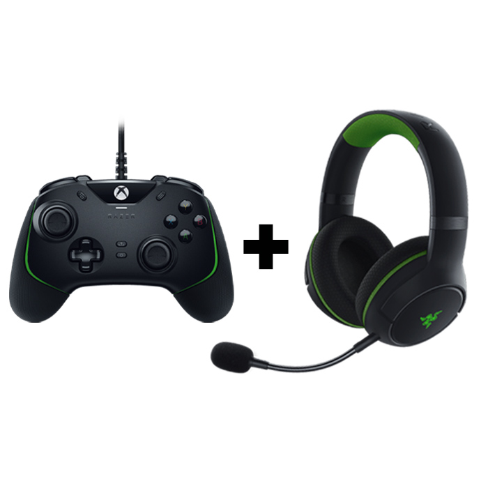 Razer Wolverine V2 Wired Gaming Controller + Kaira Wireless Gaming Headset for Xbox Series X | S Bundle
