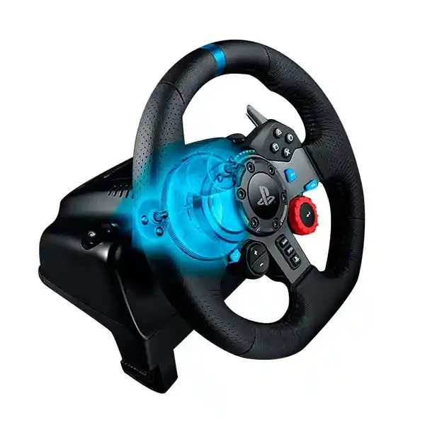 logitech g29 driving force pc ps5 ps4 ps3 steering wheel pedals 2