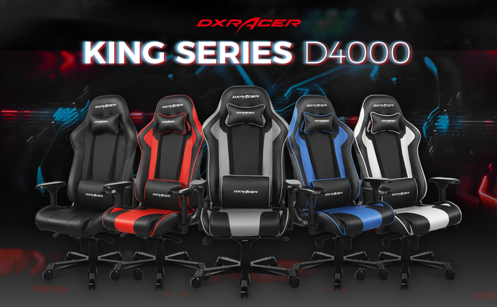 خرید صندلی گیمینگ DXRacer King Series مشکی قرمز