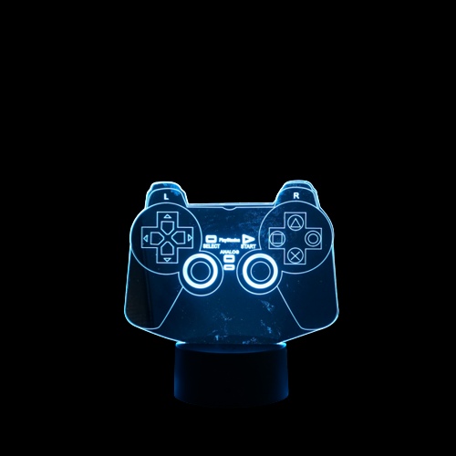 3D Night Lamp Gaming Room Desk Setup Lighting Decor on the table Game Console Icon Logo 6 compressed 1