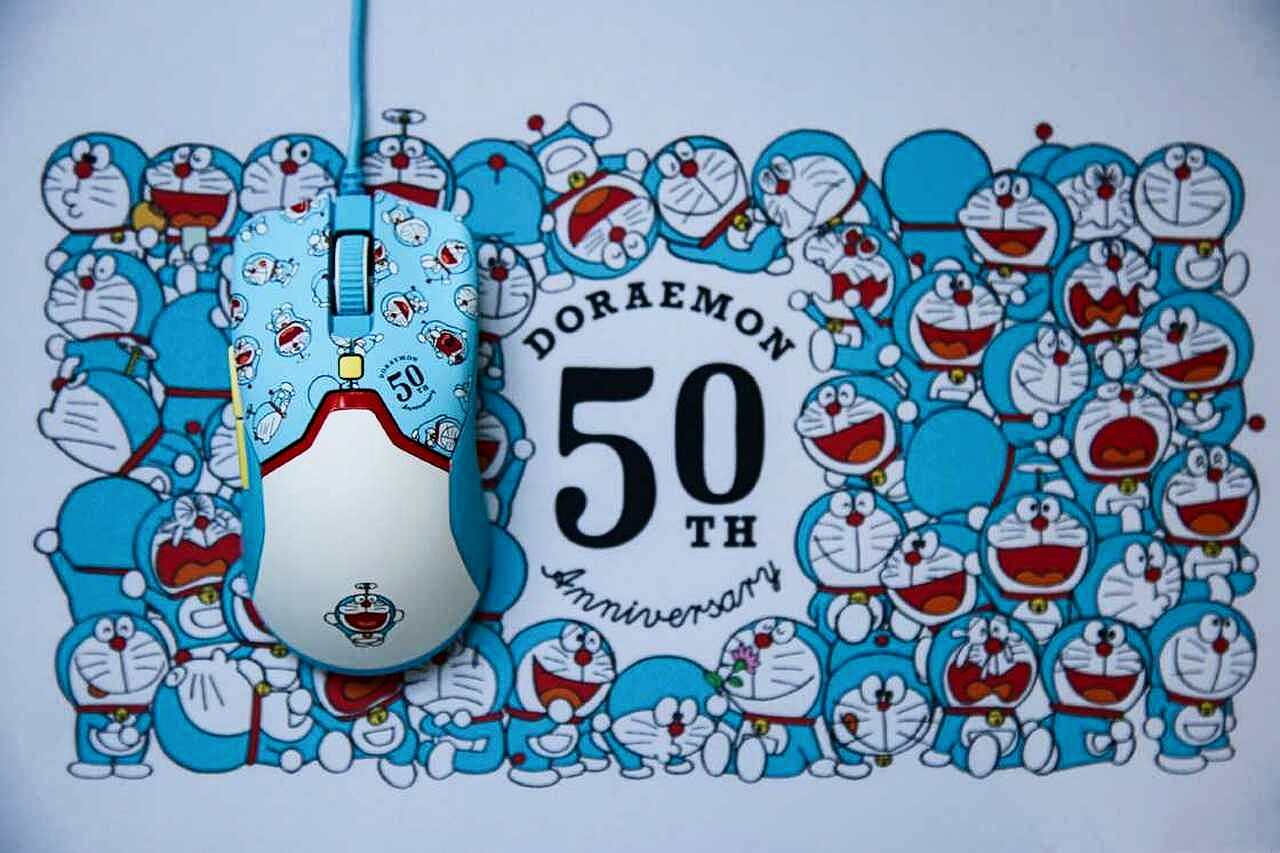 موس گیمینگ Viper Miniطرح Razer 50th Anniversary Doraemon: