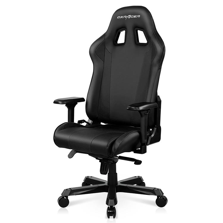 dxracer gaming chair king series black 02
