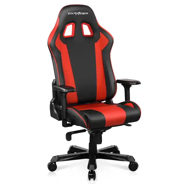 dxracer gaming chair king series black red 08