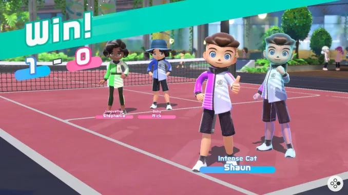 Tennis Nintendo Switch Sports