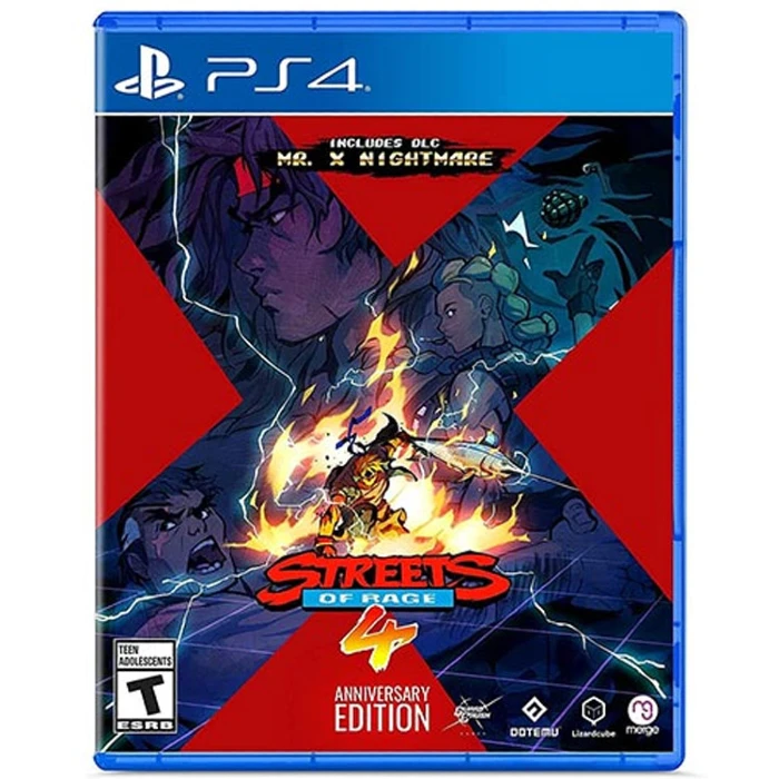 Streets of Rage 4 Anniversary PS4