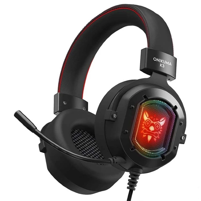headset gaming onikuma k3 rgb light