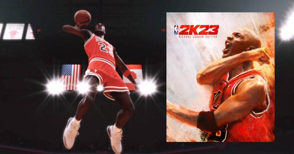بازی NBA 2K23 نسخه مایکل جردن برای PS5