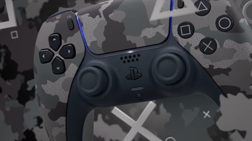 خرید دسته PS5 Grey Camouflage