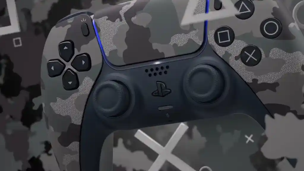 دسته PS5 Grey Camouflage