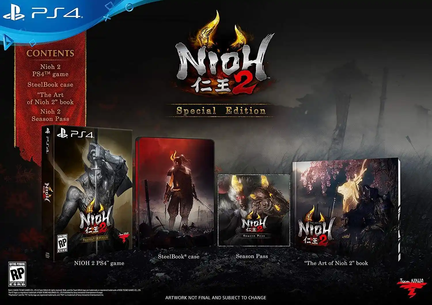 بازی Nioh 2 Special Edition برای PS4