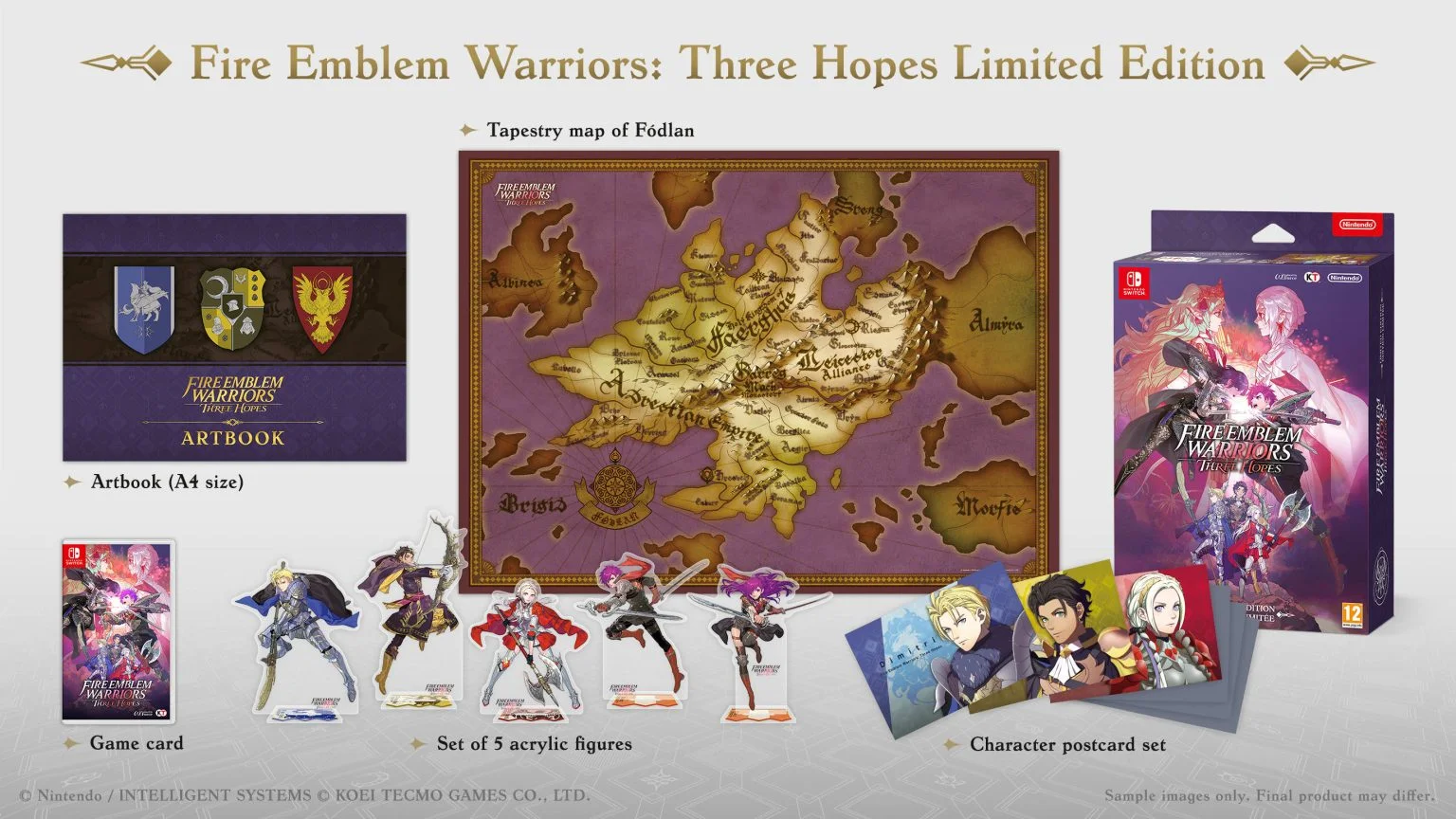 Fire Emblem Warriors Three Hopes Limited Edition