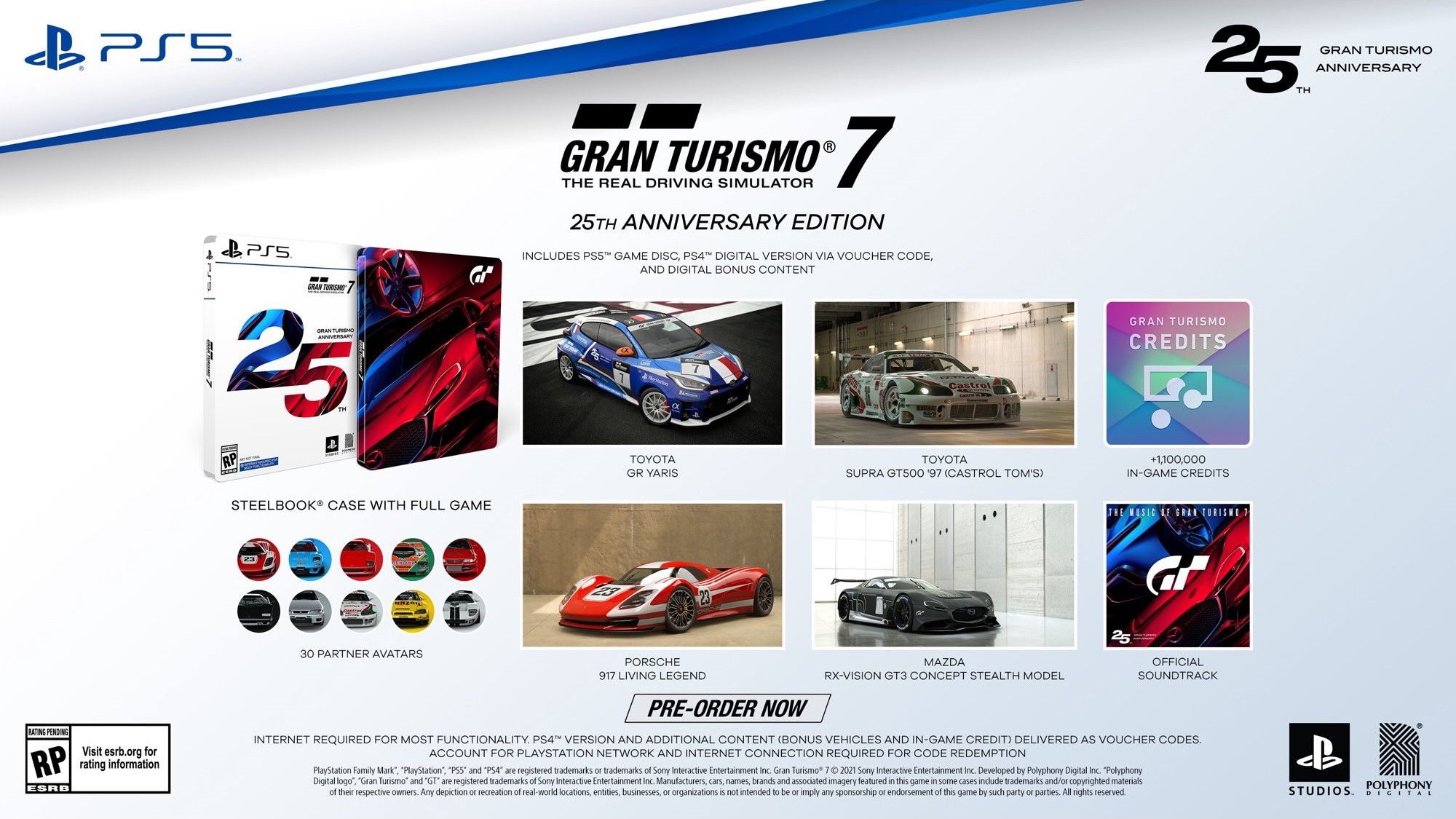 بازی Gran Turismo 7 25th Anniversary Edition