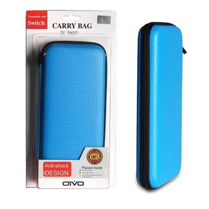 کنسول Nintendo Switch Oled آبی قرمز + کیف محافظ نینتندو سوییچ Oivo + گارانتی تعویض 90 روزه ( ارسال رایگان )