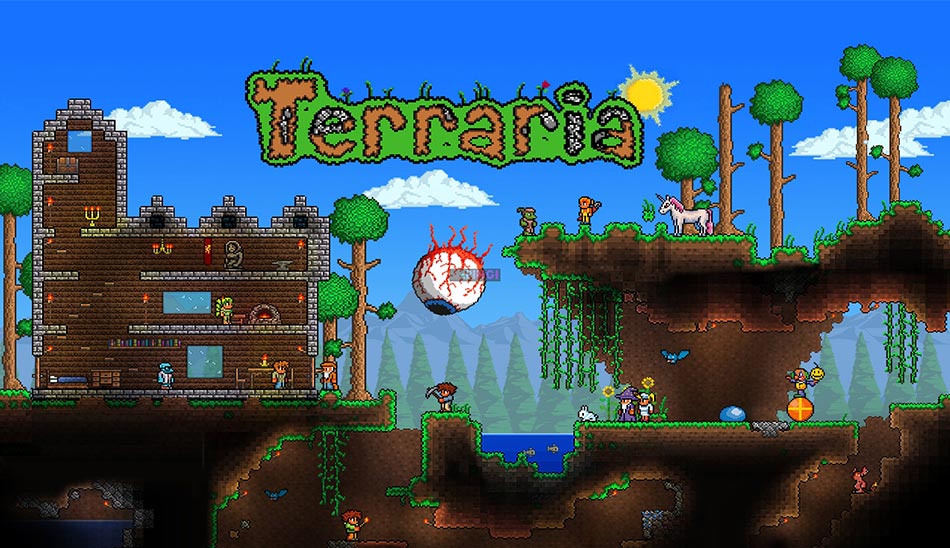 بازی Terraria برای PS4 کارکرده