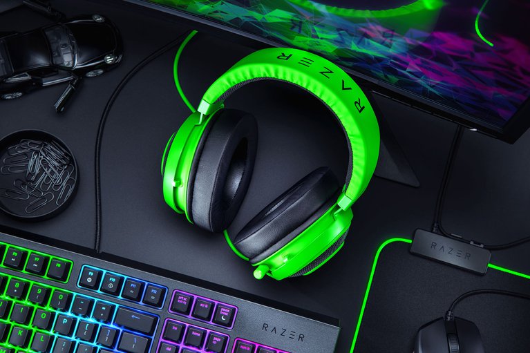هدست Razer Kraken سبز