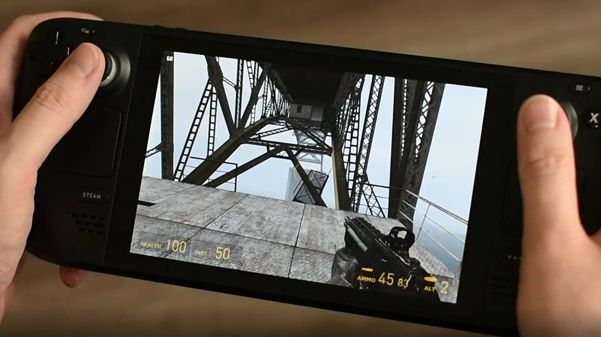 Half Life 2 on Steam Deck