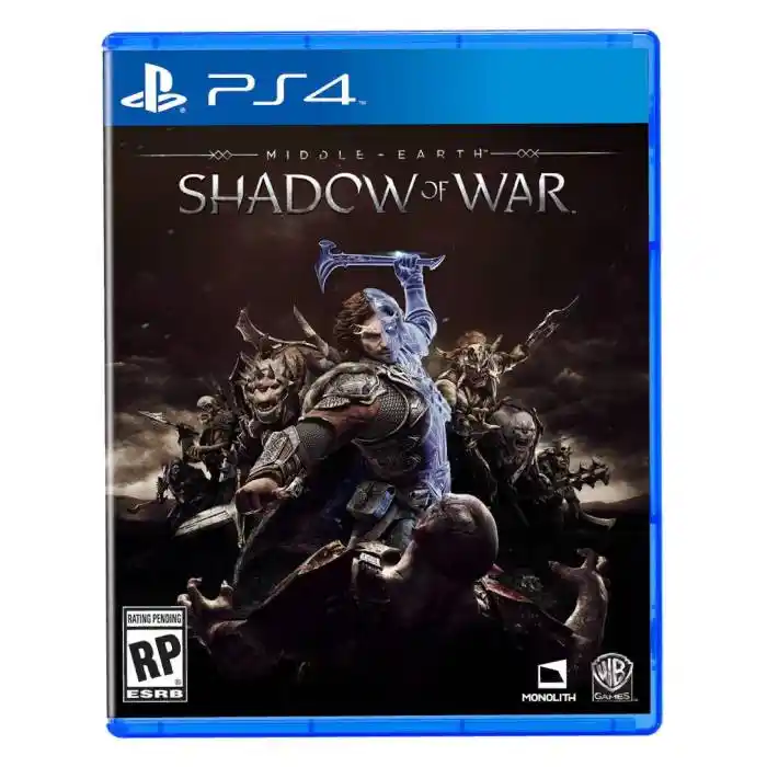 Middle earth Shadow of War coverr 1