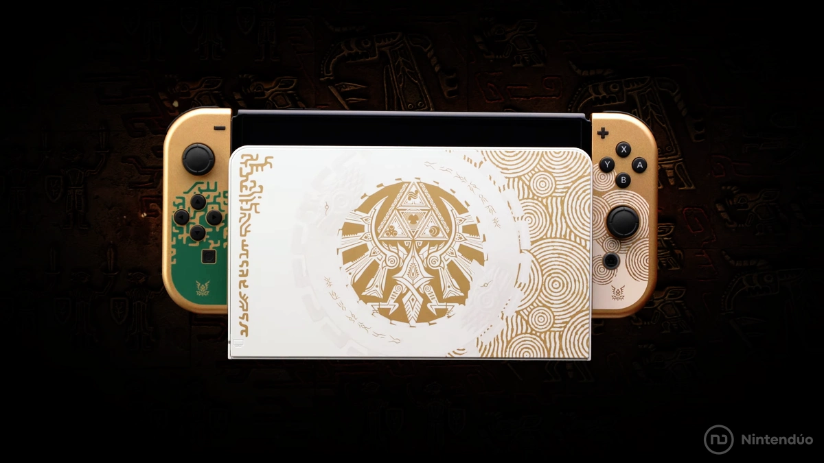 Nintendo Switch OLED Zelda Tears of the Kingdom 02