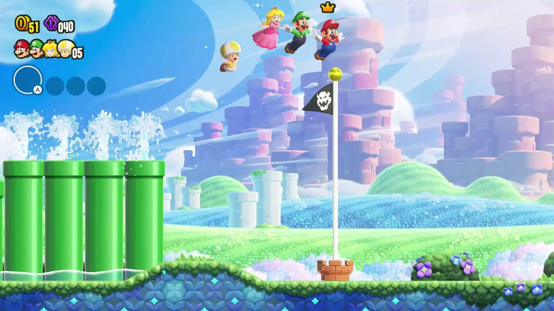 بازی Super Mario Bros Wonder برای Nintendo Switch
