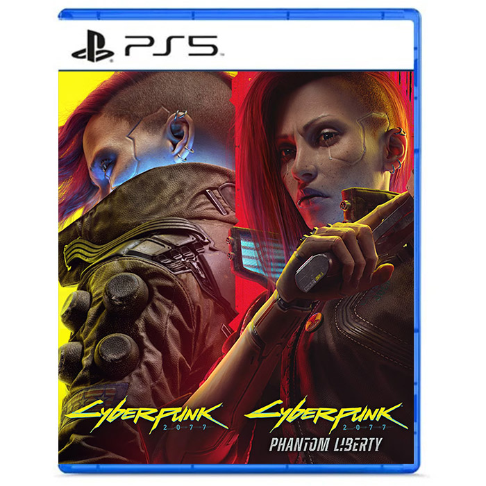 خرید بازی Cyberpunk 2077 همراه Phantom liberty برای PS5
