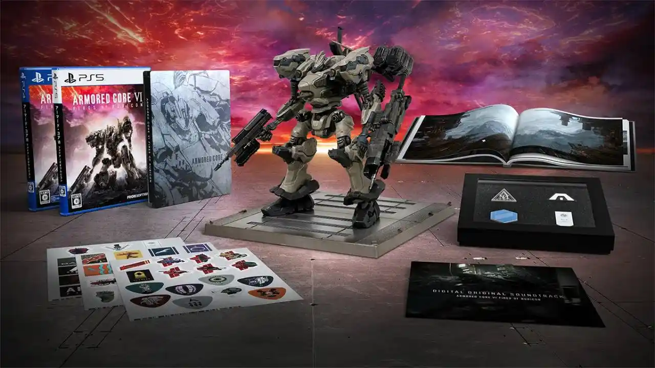 کالکتور ادیشن Armored Core VI Fires of Rubicon برای PS5