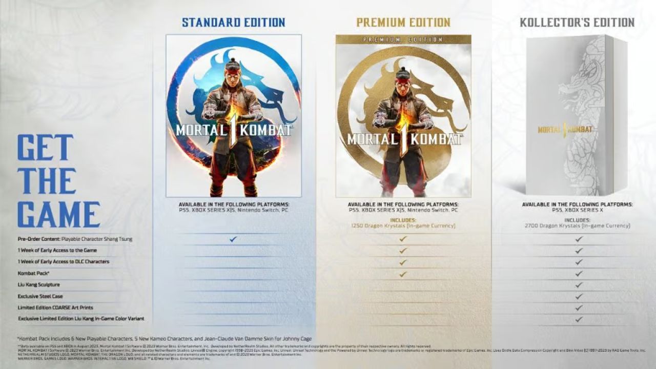 بازی Mortal Kombat 1 Premium Edition برای PS5
