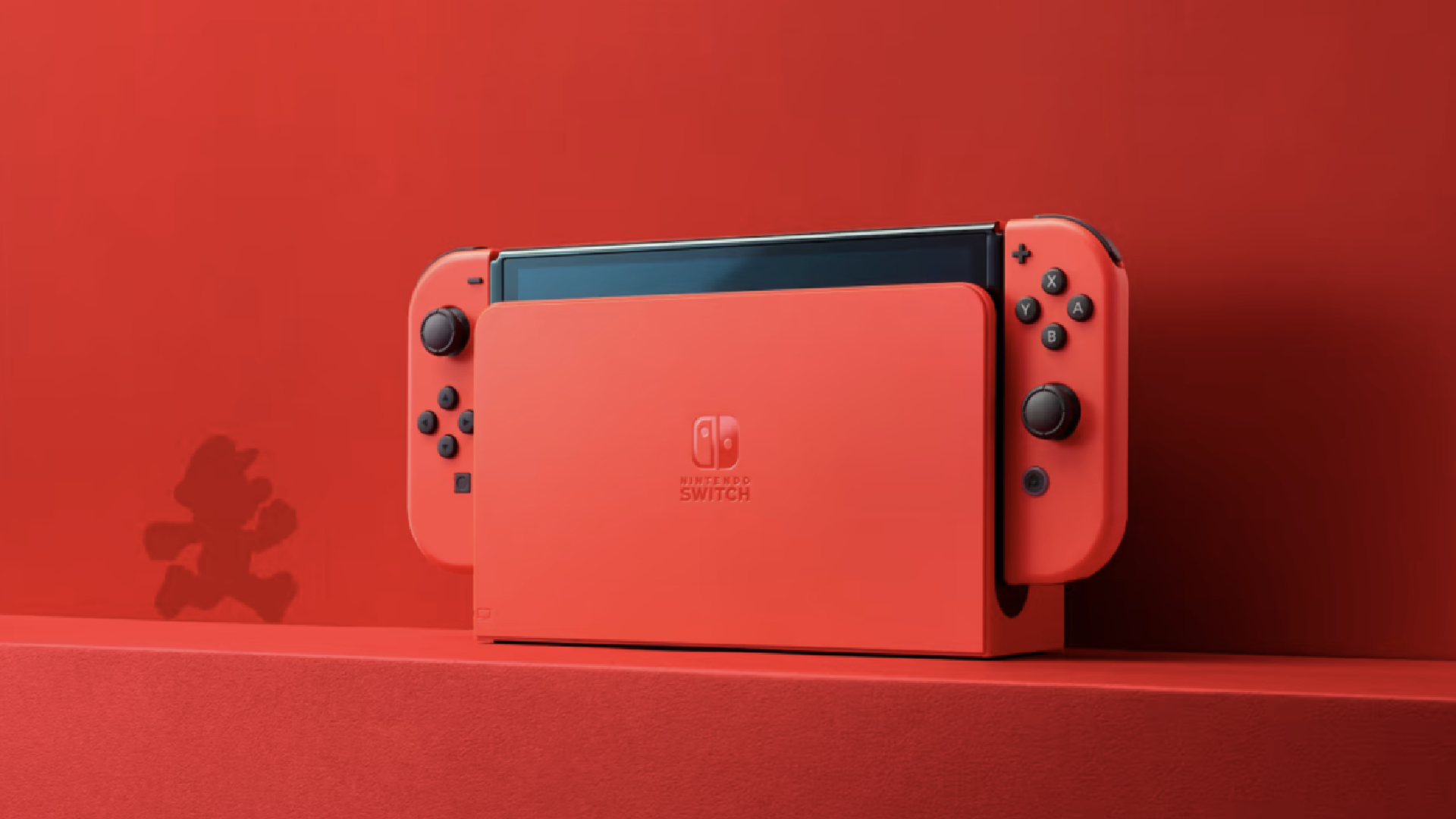 کنسول بازی Nintendo Switch Oled طرح Mario Red Edition