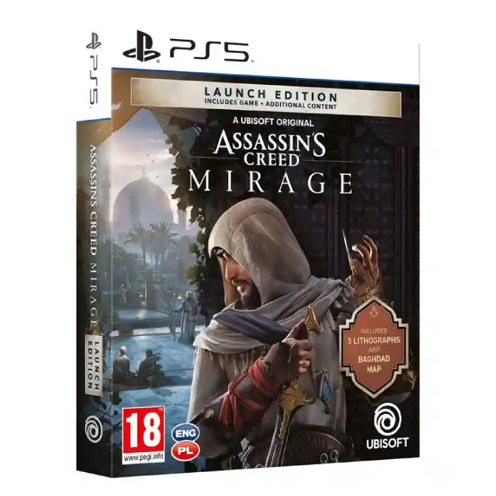 خرید بازی Assassin's Creed Mirage Launch Edition برای PS5