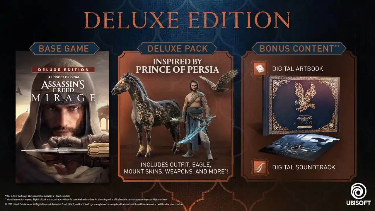 بازی Assassin's Creed Mirage Launch Edition برای PS4