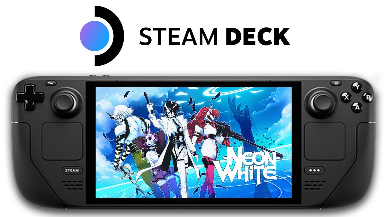 Neon White steam deck