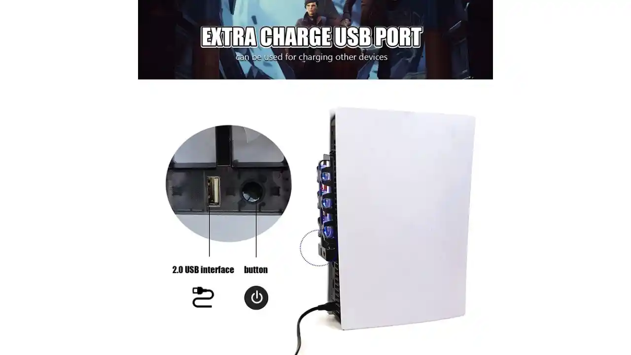فن خنک‌ کننده PS5
