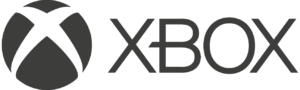 xbox logo black and white