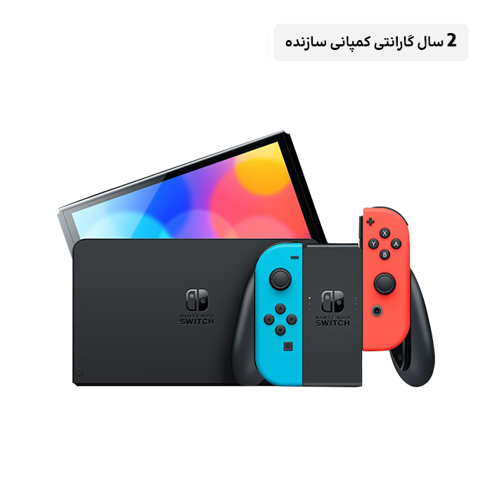 nintendo switch oled red and blue 1