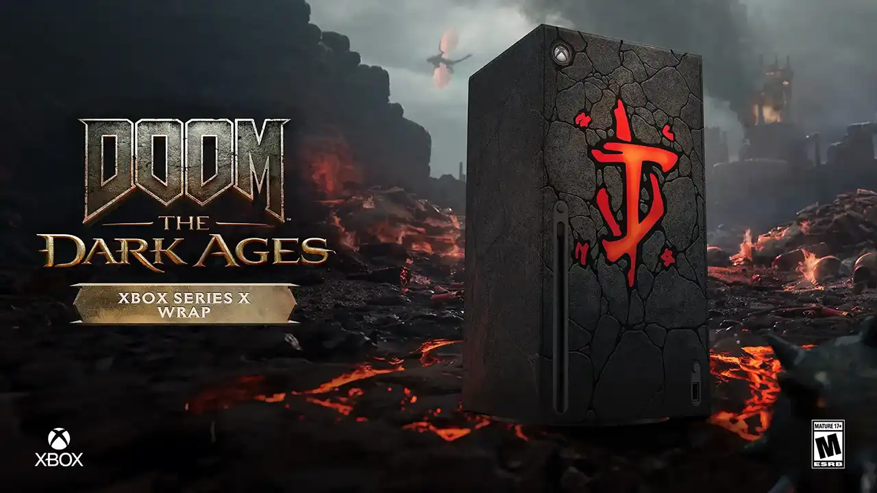 قیمت کاور Xbox Series X طرح Doom The Dark Ages