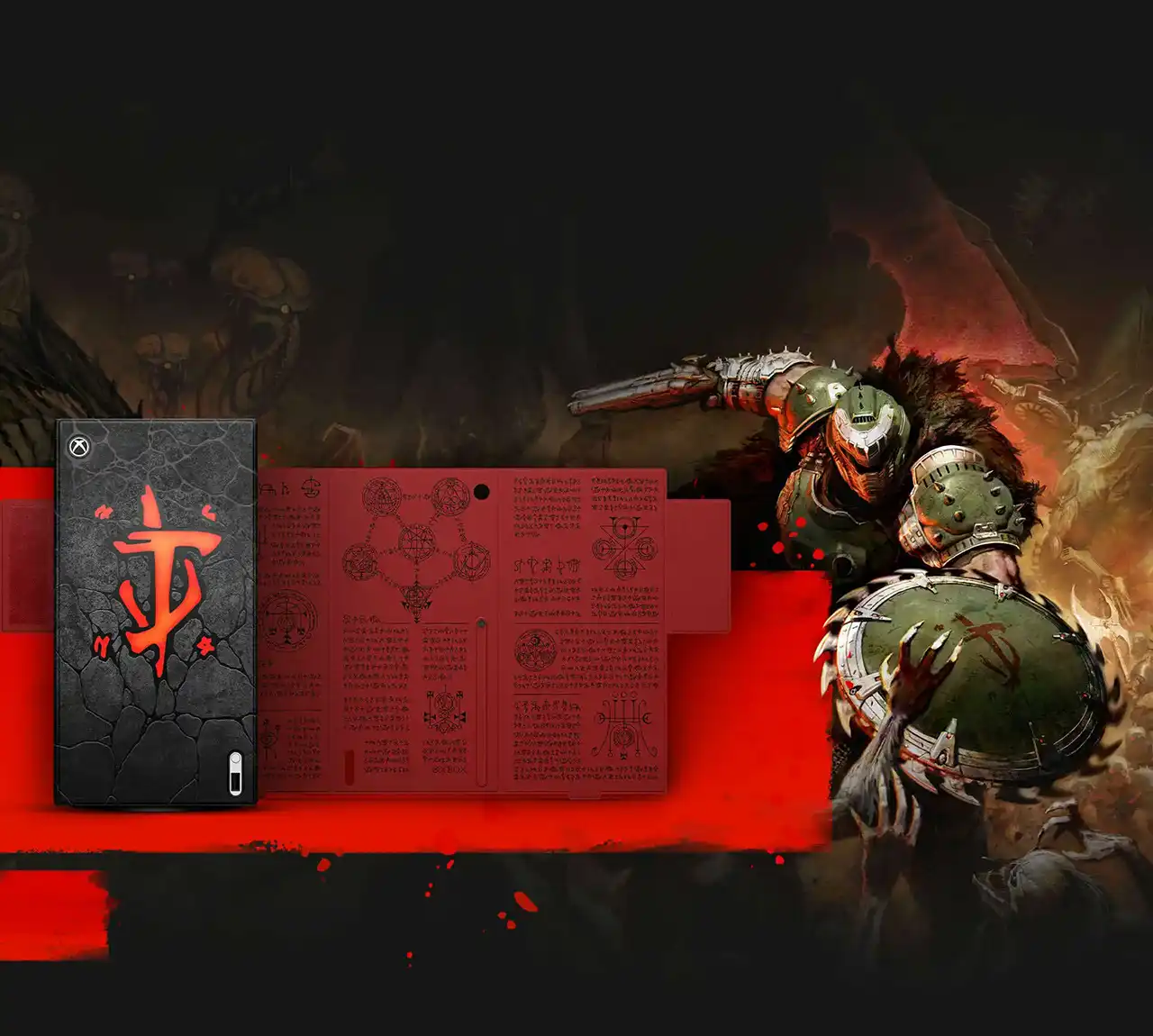 کاور Xbox Series X doom dark ages