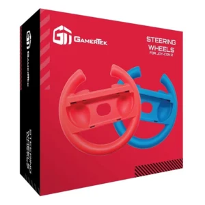 فرمان جوی کان GamerTek Steering Wheel برای Nintendo Switch 2 – آبی قرمز