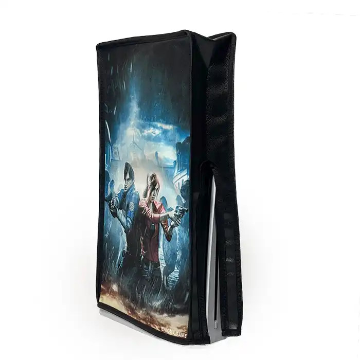 کاور کنسول PS5 طرح Resident Evil