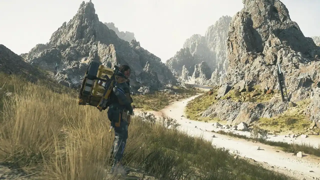 گیم پلی بازی death stranding 2 برای PS5