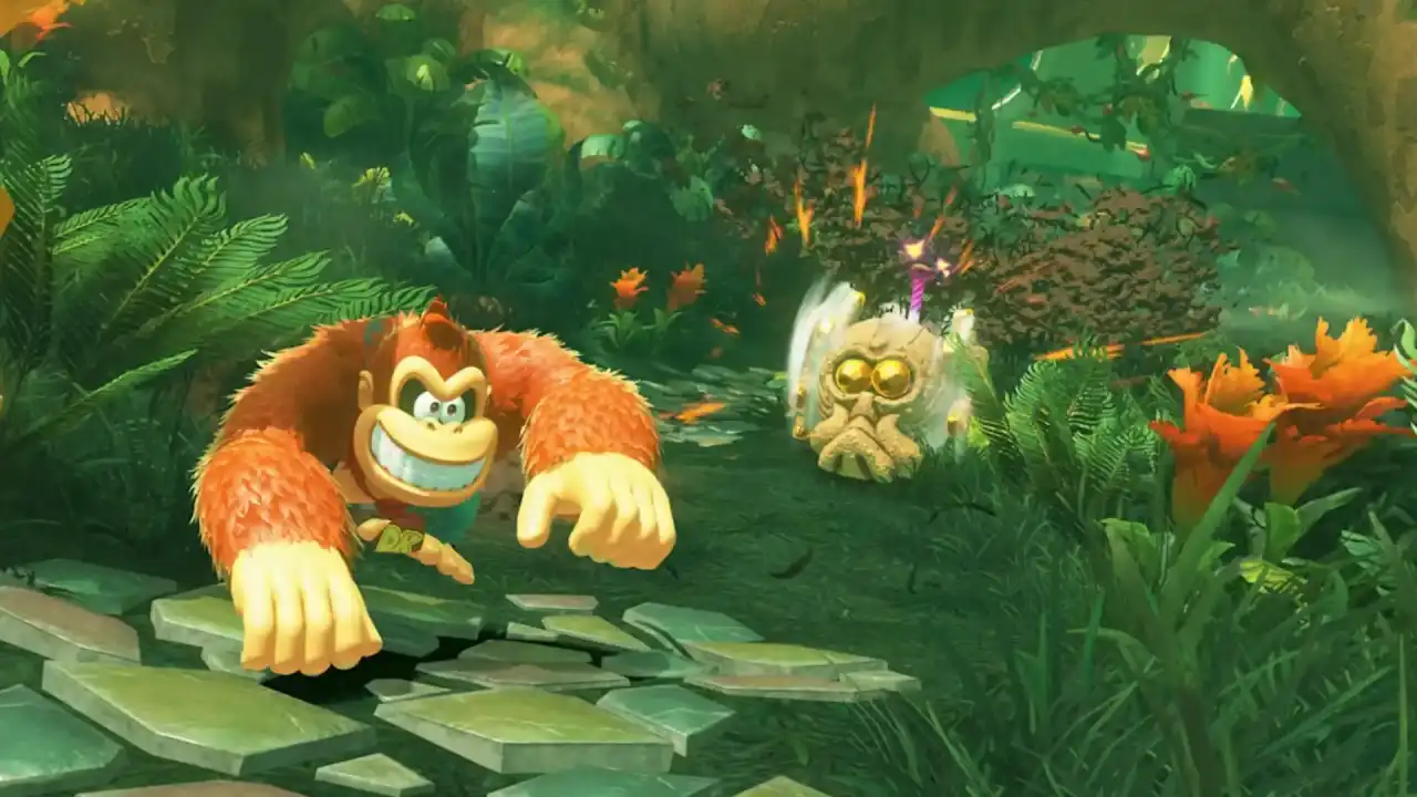محیط بازی Donkey Kong Bananza برای نینتندو 2